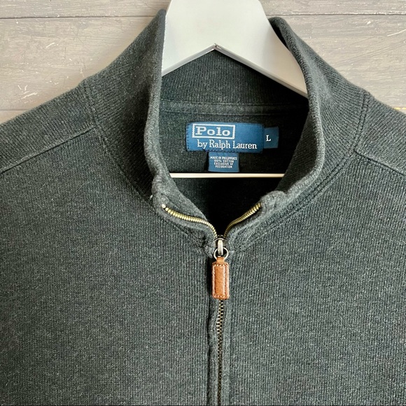 Polo by Ralph Lauren Full Zip Fleece Sweater - Picture 9 of 12
